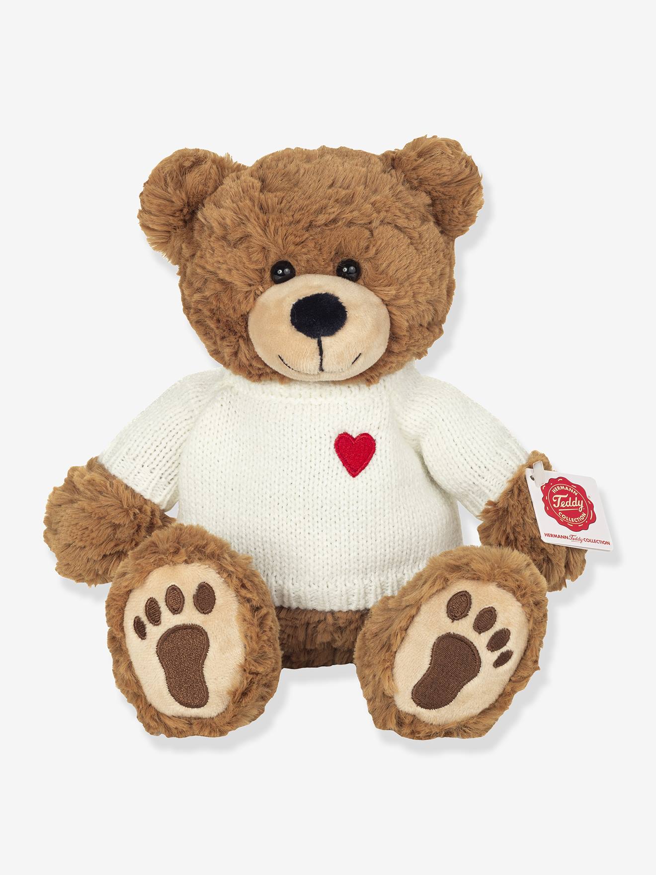 TEDDY HERMANN knuffel Percy met trui 30 cm Teddy Hermann bruin afbeelding