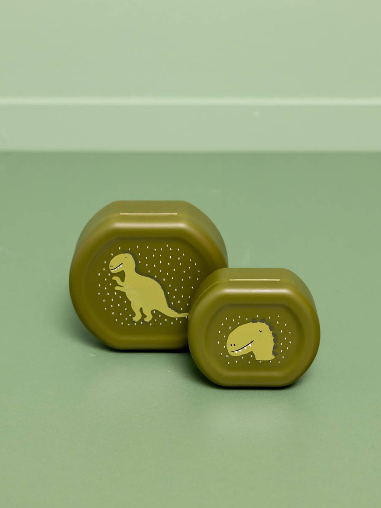 TRIXIE lunchbox met clip groen afbeelding