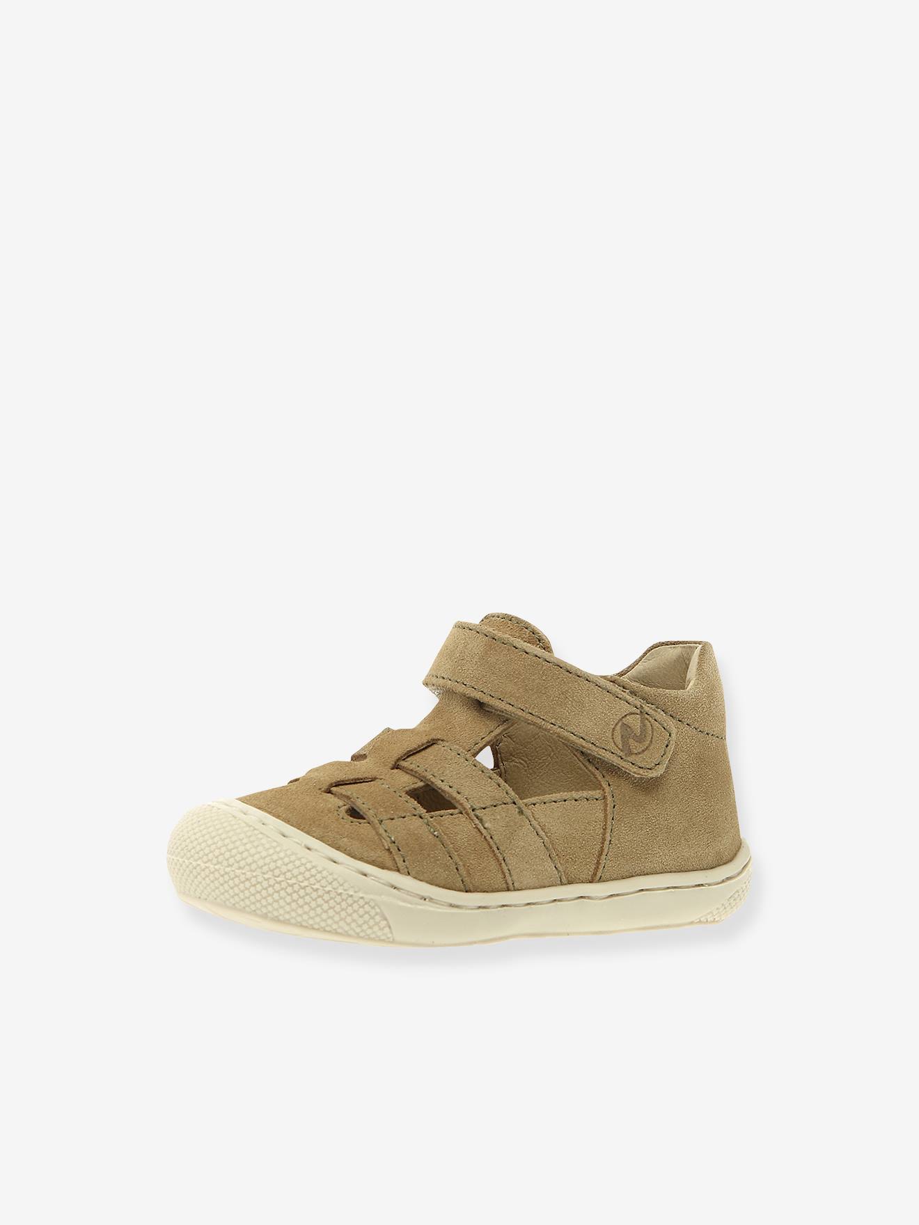 Halfopen baby boots NATURINO beige afbeelding