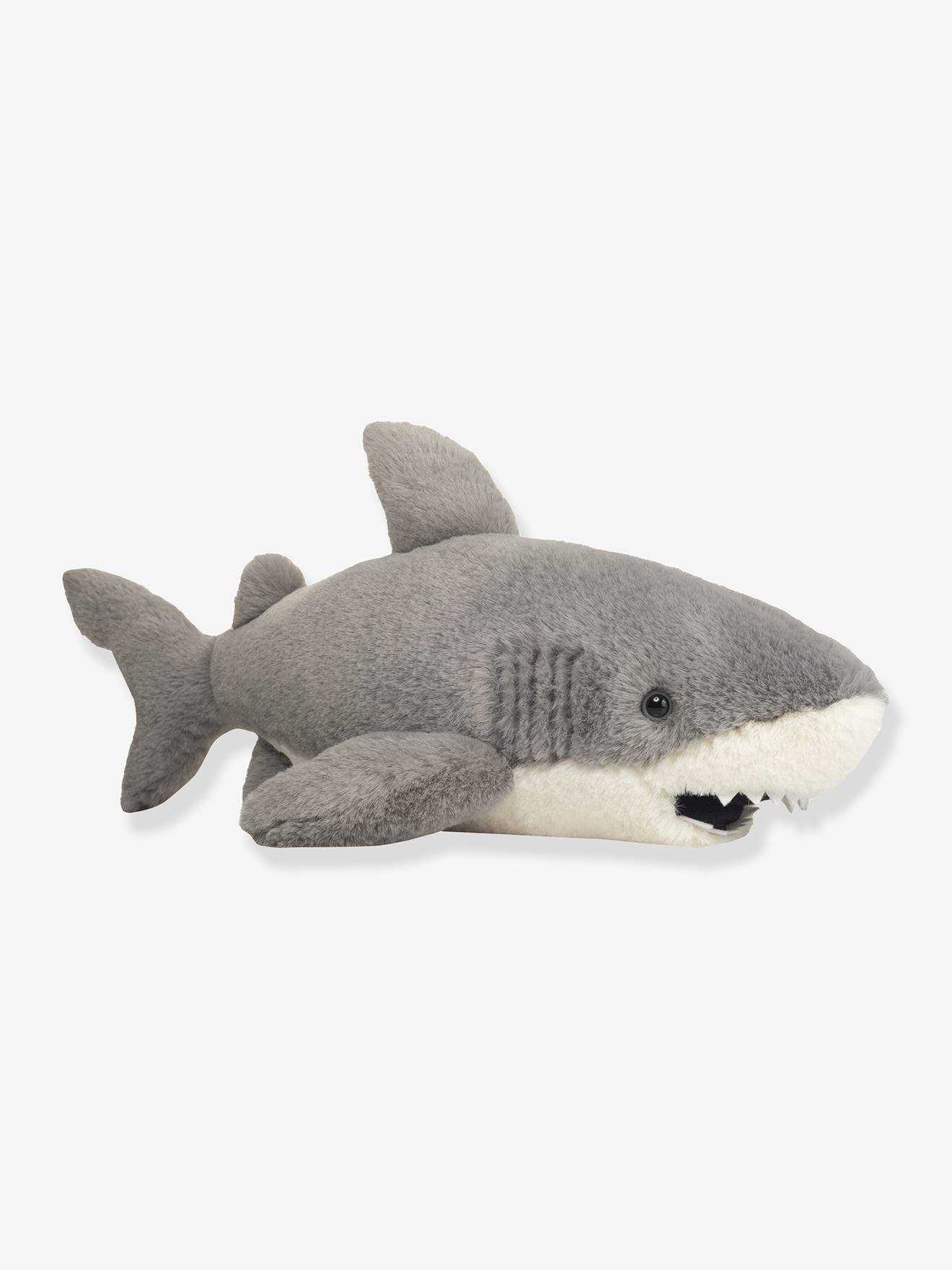 Pluchen haai Henri 45 cm TEDDY HERMANN grijs afbeelding