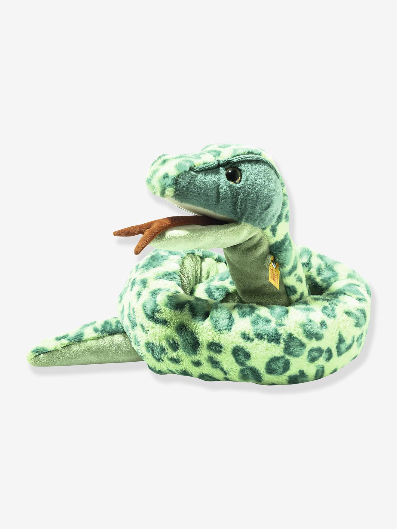 Slangenknuffel 130 cm voor kinderen GIN STEIFF groen afbeelding