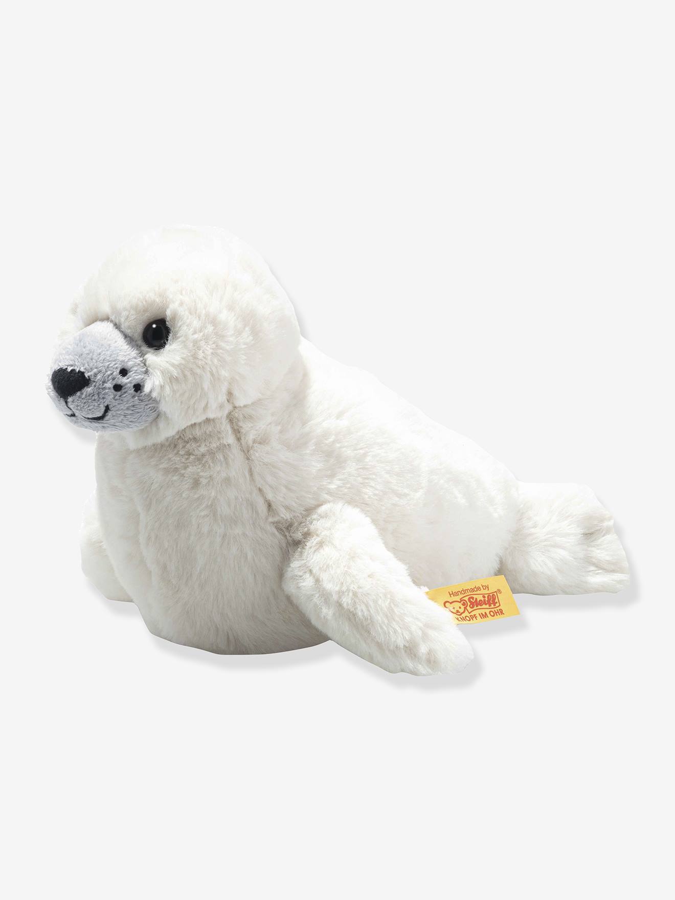 Knuffel zeehond 20 cm voor kinderen ARO STEIFF wit afbeelding