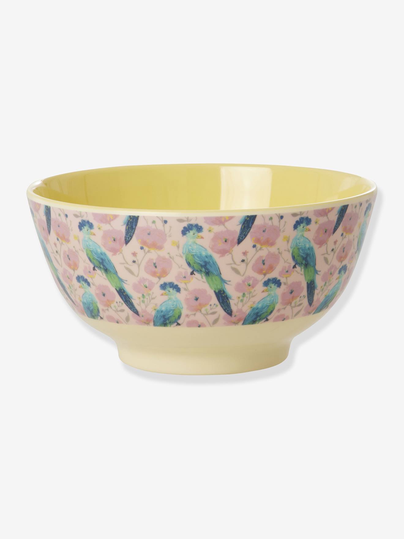 Medium melamine kom EXOTIC BIRD rice 700 ml rozen