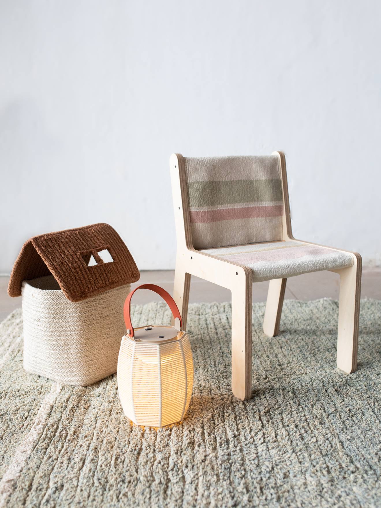 Mand HOUSE LORENA CANALS beige afbeelding