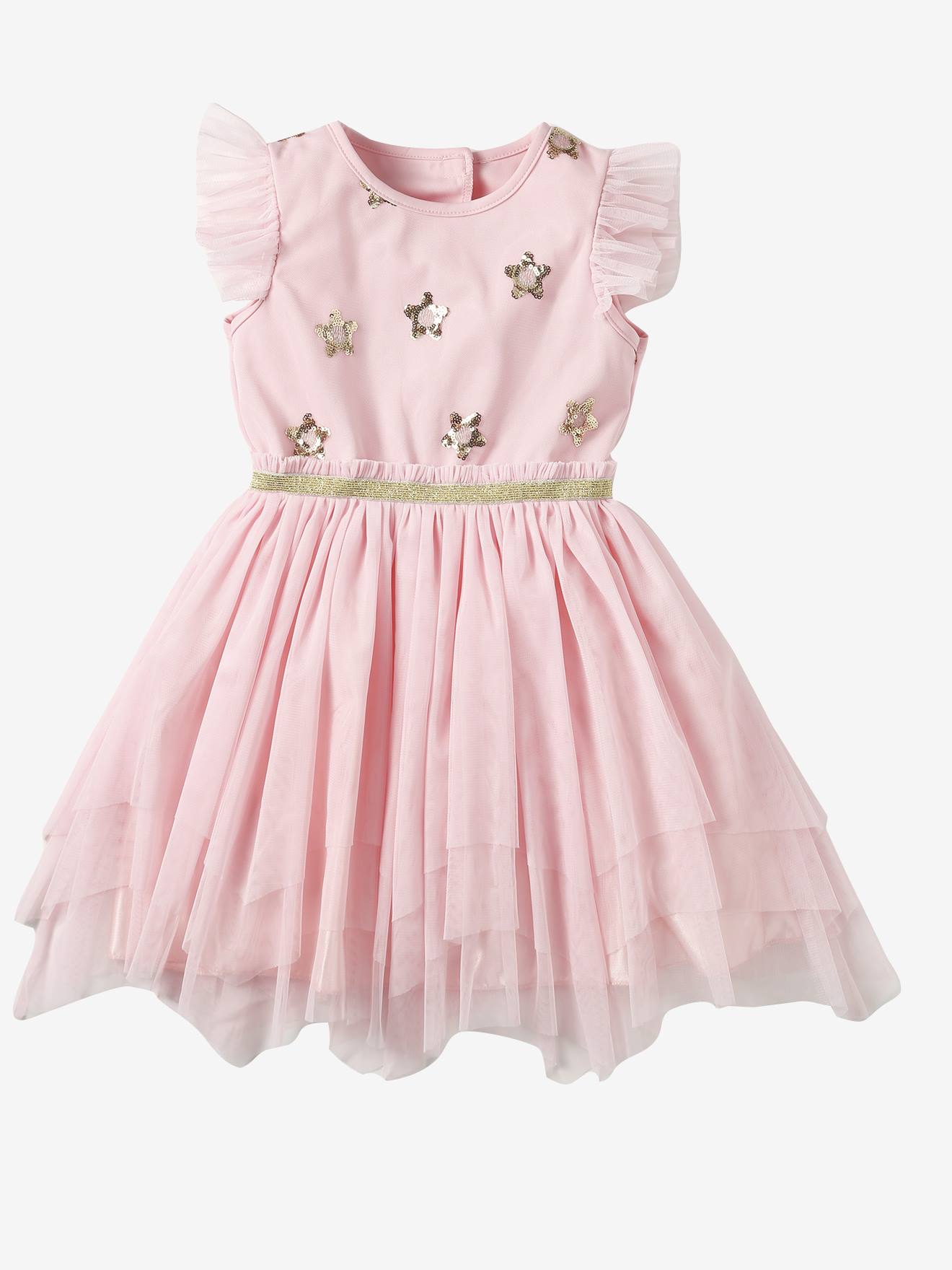 Verkleedjurk prinses Sterren rozen afbeelding