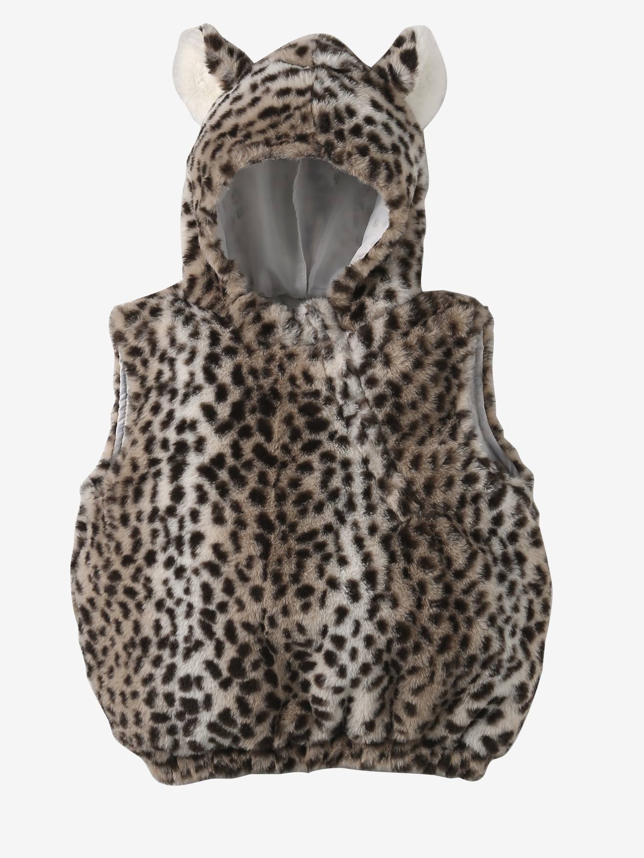 Vermomming voor baby's luipaard beige