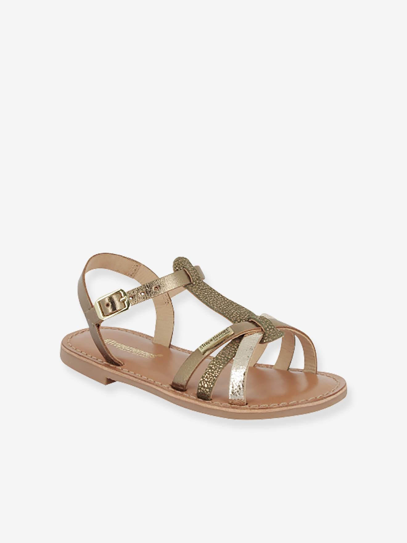Leren kindersandalen Baguera LES TROPEZIENNES¨ PAR M. BELARBI bruin afbeelding