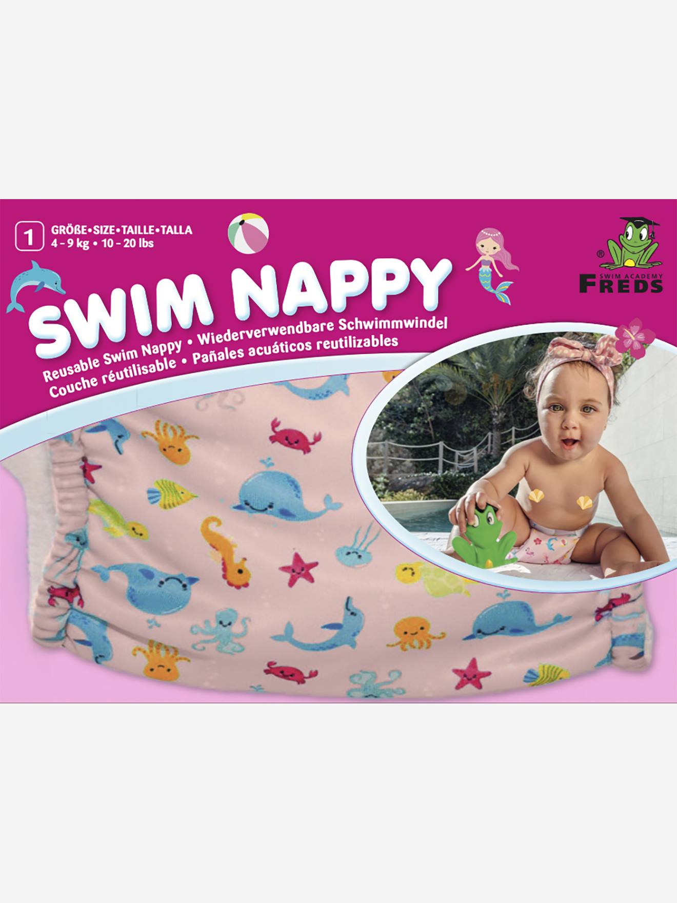 FREDS SWIM ACADEMY badpakluier nude afbeelding