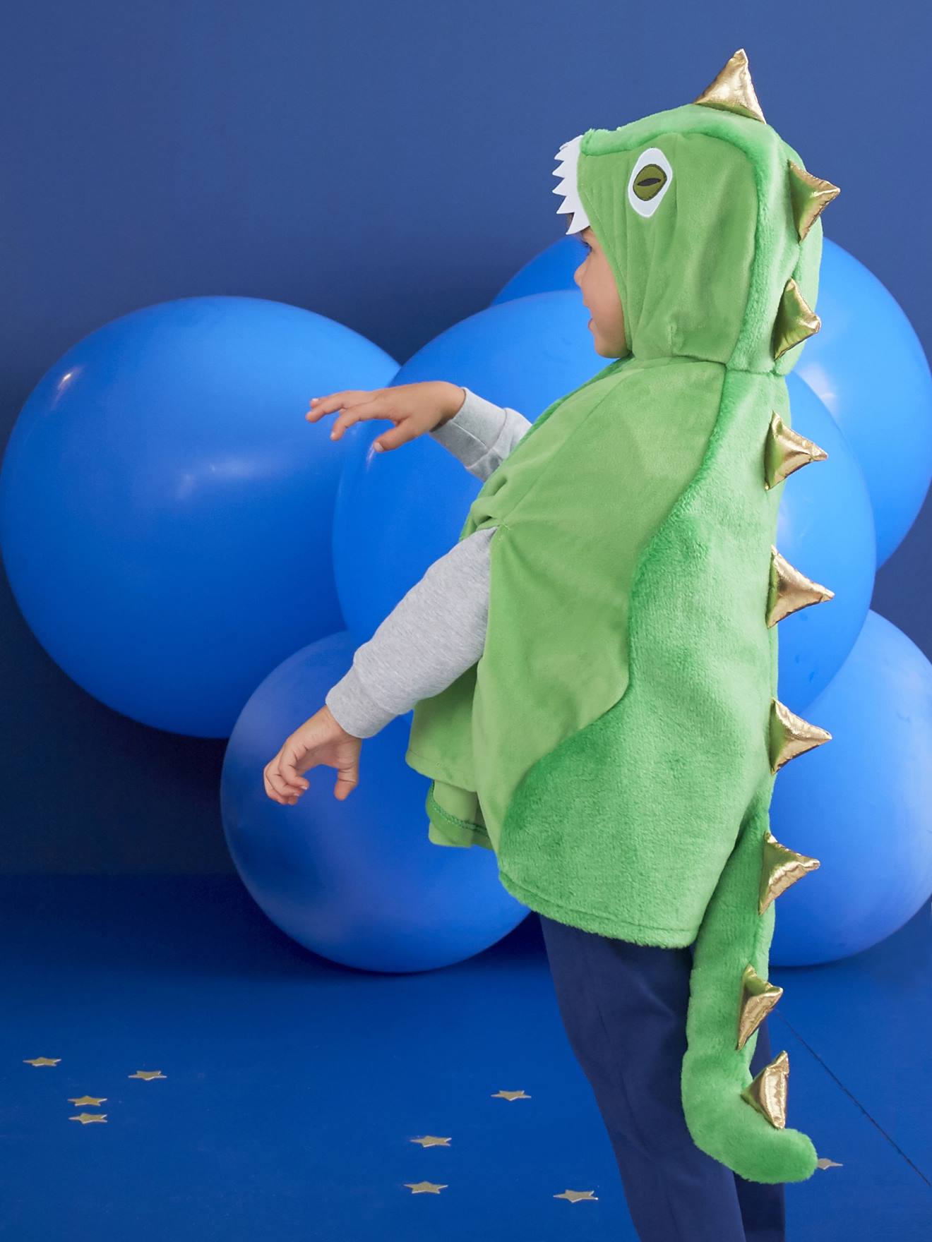 Vermomming dinosaurus groen