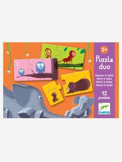 Speelgoed-Educatief speelgoed-Puzzels-Puzzel duo Mama en Baby DJECO