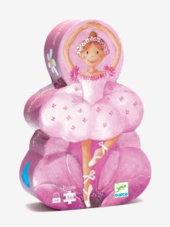 Speelgoed-Educatief speelgoed-Puzzels-Puzzel De ballerina met bloem 36 stuks DJECO