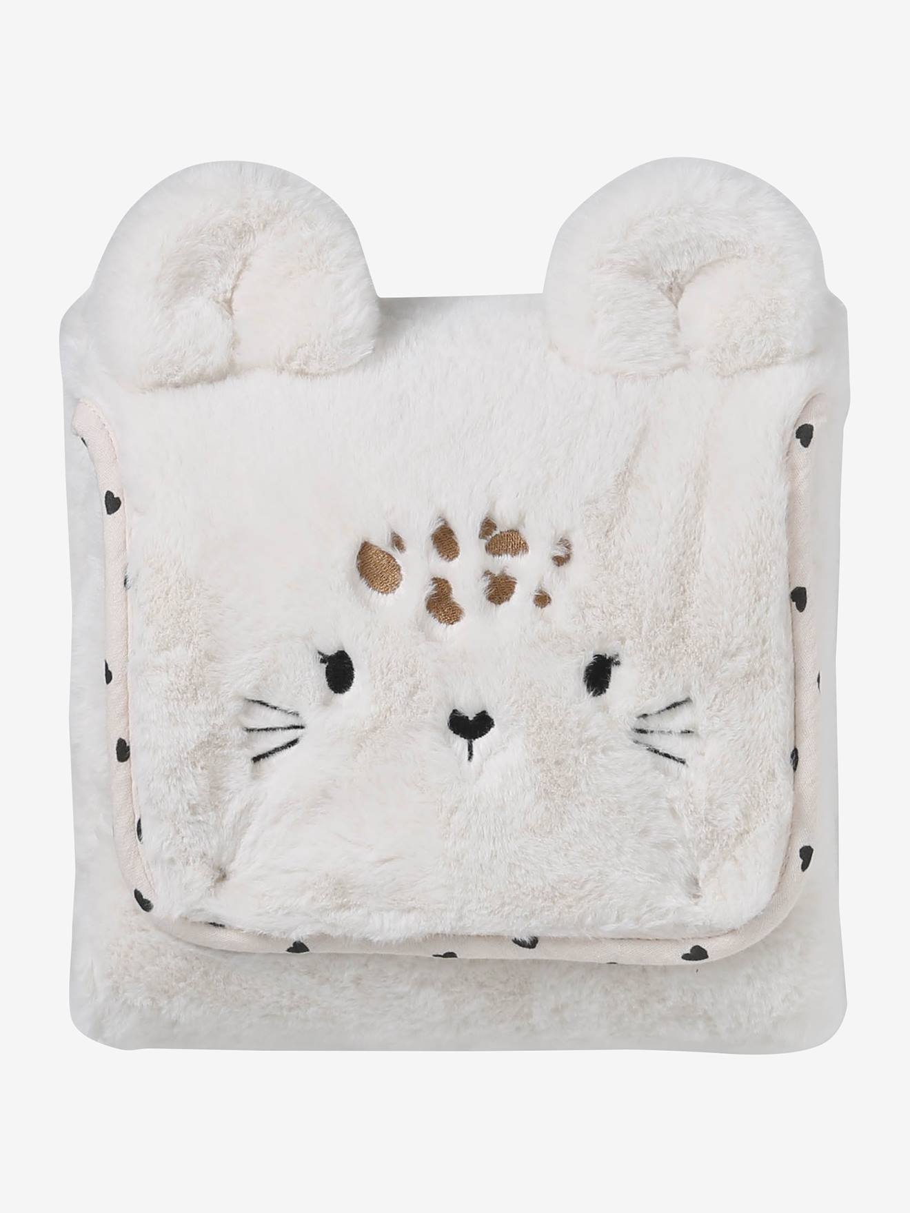 Luiermatras voor onderweg roze, bedrukt afbeelding