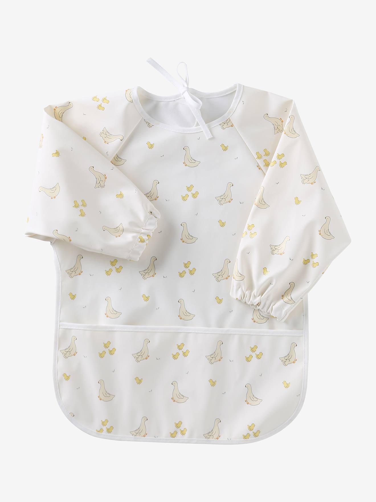 Slab lange mouwen ecru