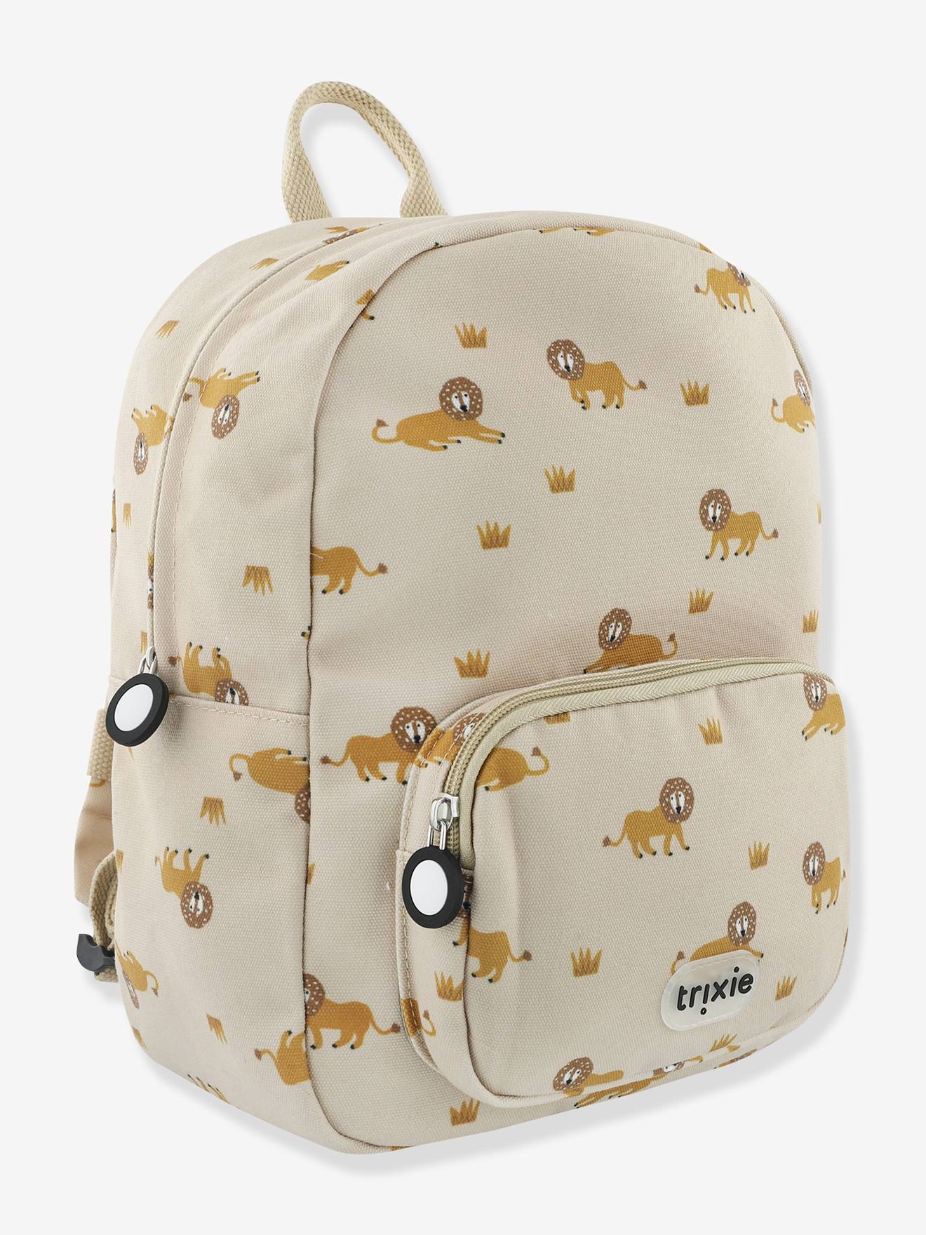 Rugzak met print TRIXIE mosterdgeel