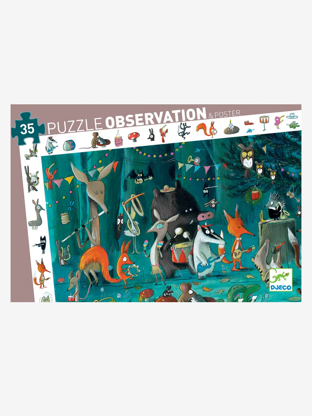 Djeco observatiepuzzels The orchestra - 35stukjes