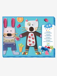 Speelgoed-Creatieve activiteiten-Plakken en vormgeven-Collages voor kleintjes DJECO