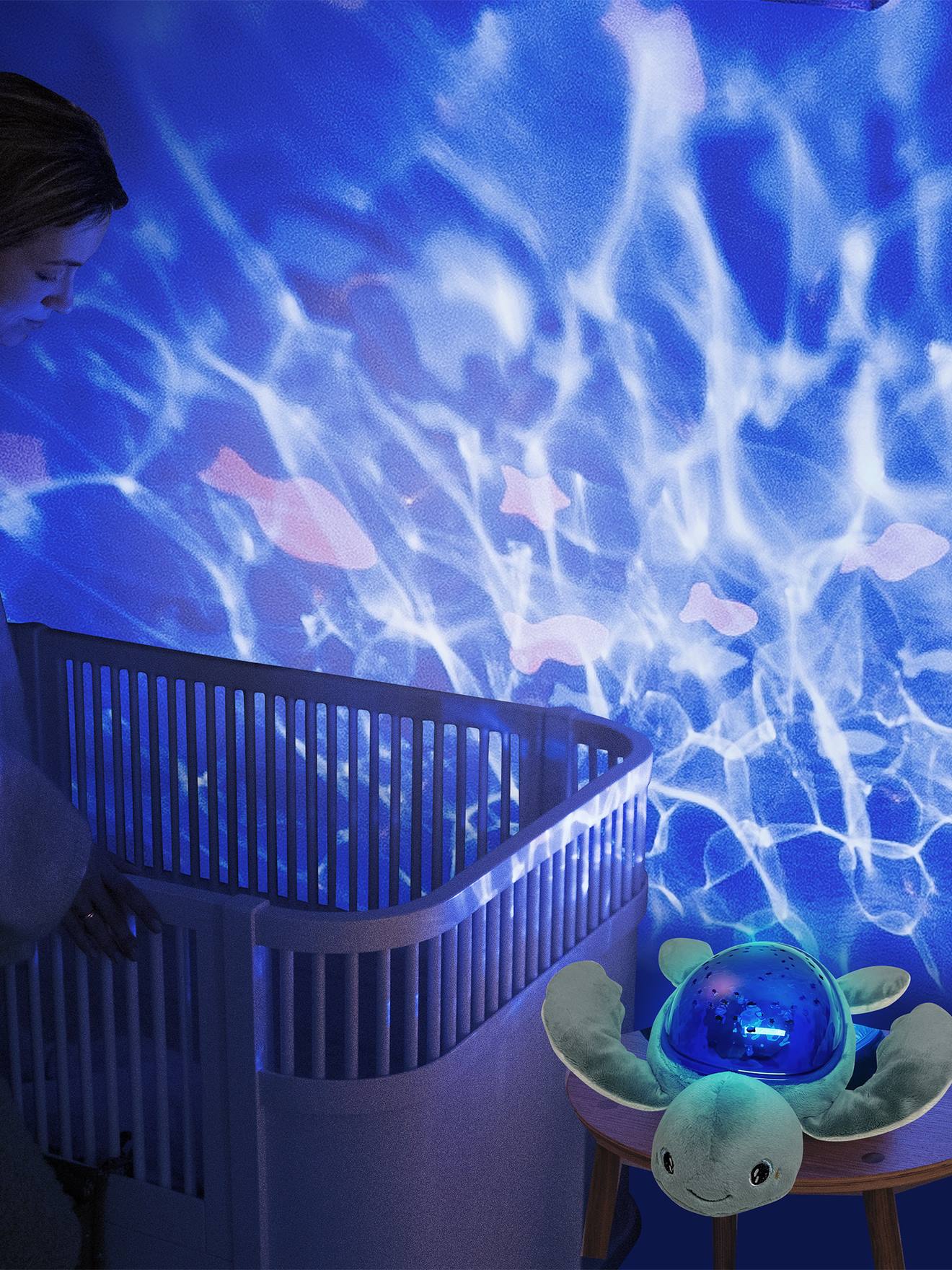 Oplaadbaar nachtlampje met projectie Aqua Dream PABOBO groen