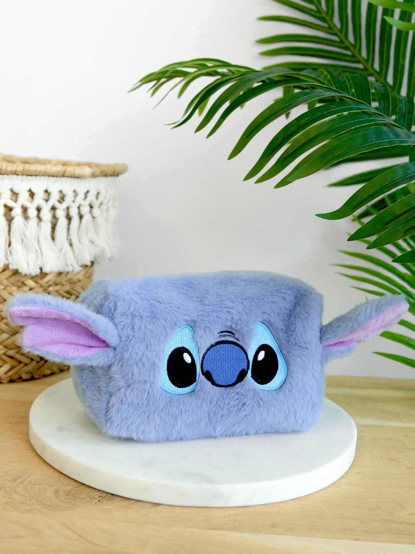 Disney® LILO & STITCH etui van imitatiebont blauw afbeelding