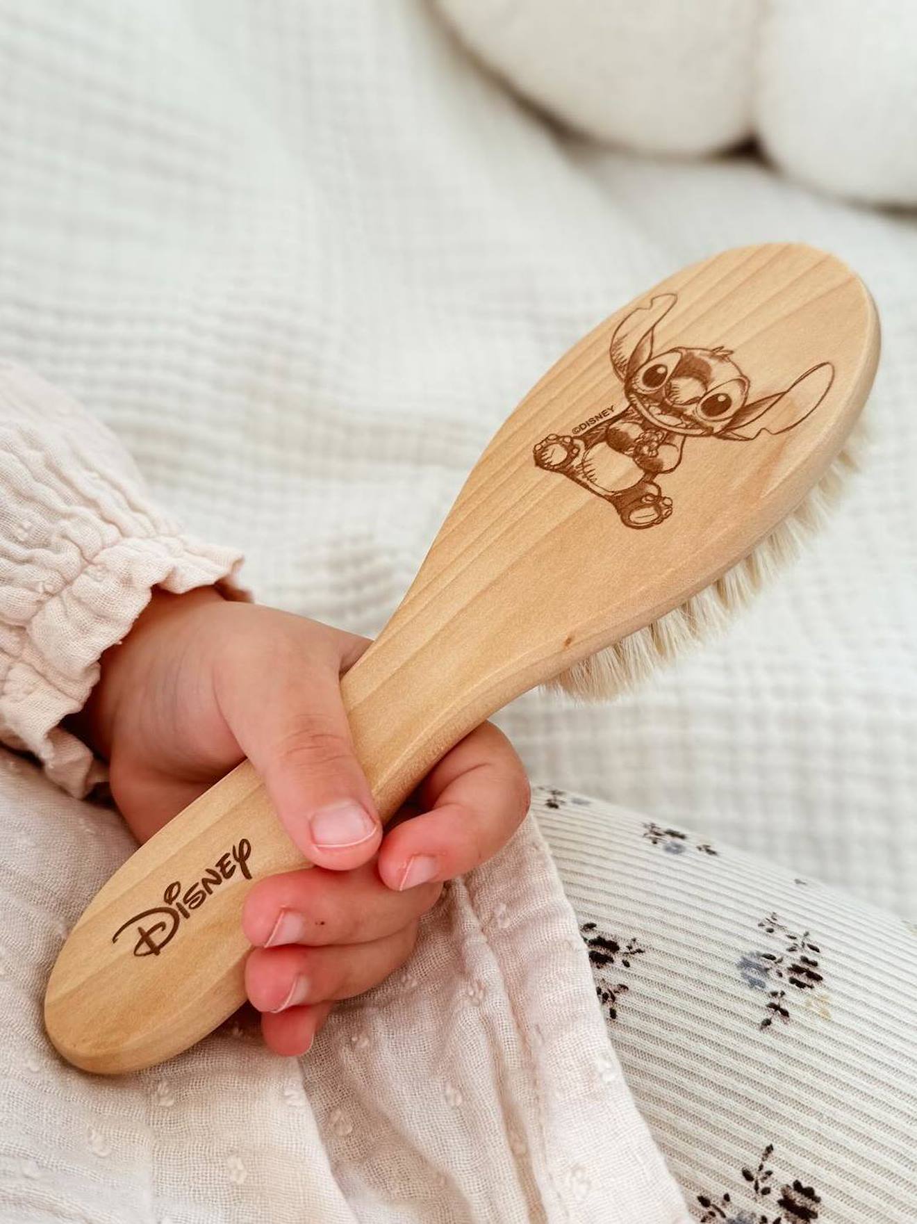 Disney® LILO & STITCH houten borstel bruin afbeelding