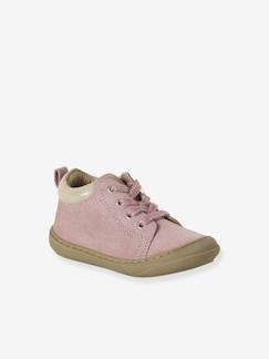 Schoenen-Baby schoenen 17-26-Baby eerste stapjes, veterschoenen van soepel leer