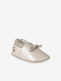 Schoenen-Baby schoenen 17-26-Elastische leren babyschoentjes in soepel leer