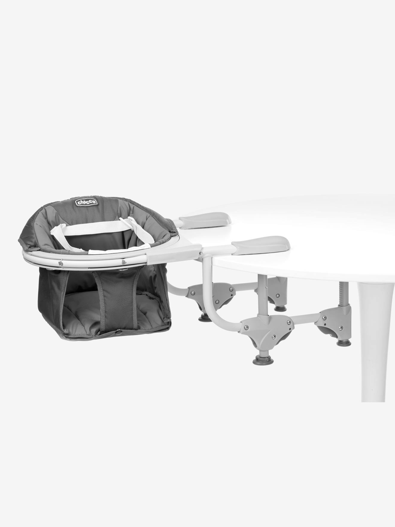 Chicco tafelhangstoel - 360 Graden Draaibaar - graphite