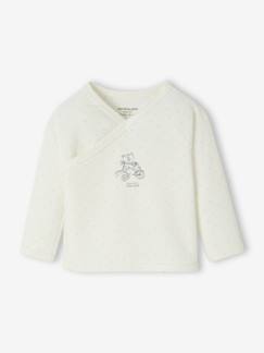 Baby-T-shirt, souspull-T-shirt-Bedrukte body's voor pasgeborenen met opening aan de voorkant