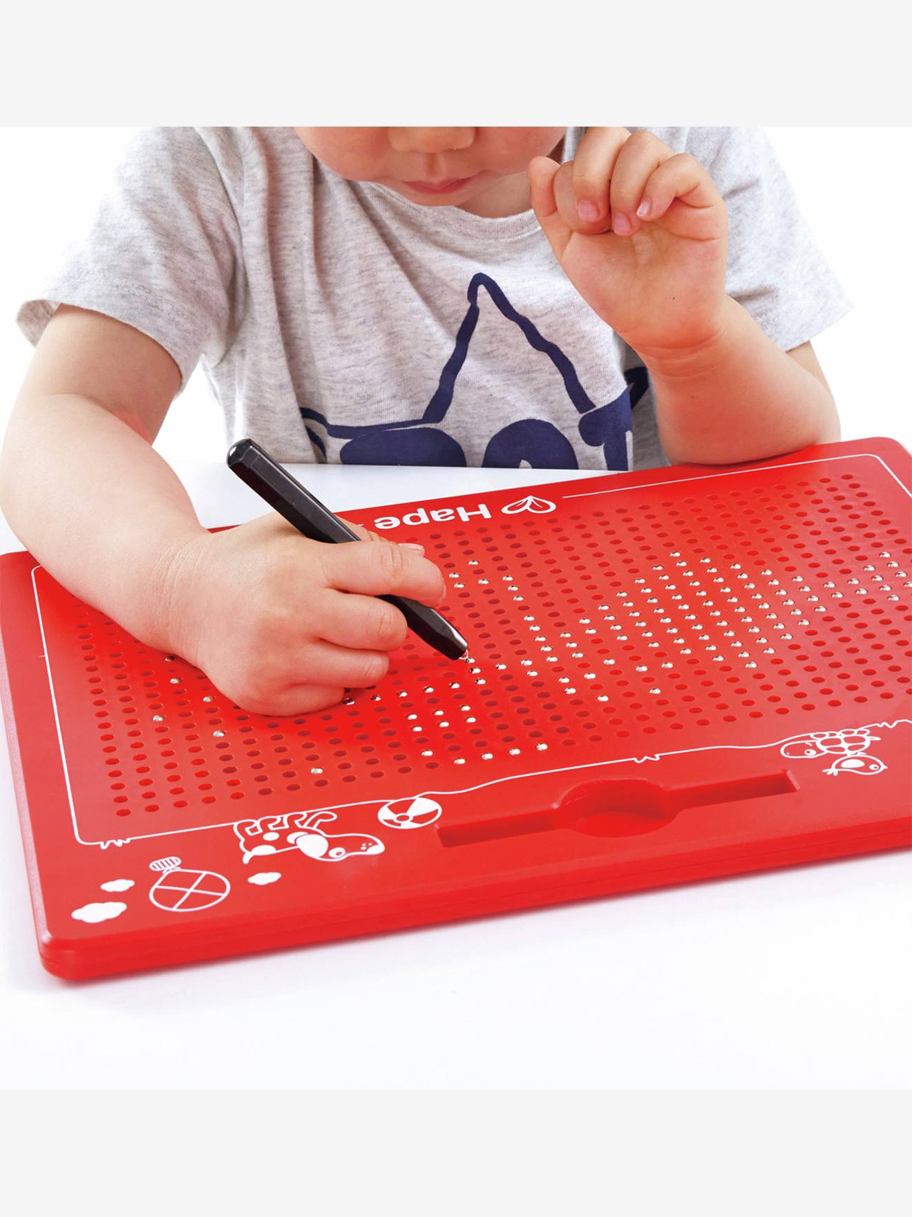 Grote magnetische tablet HAPE rood afbeelding