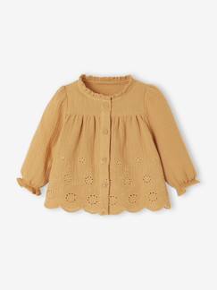 Baby-Geborduurde babyblouse