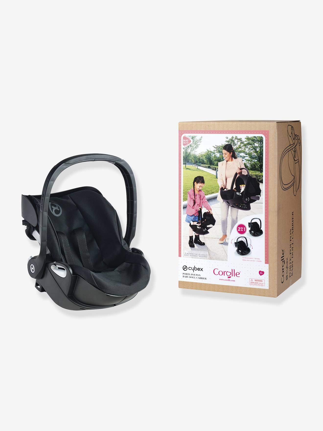2-in-1 draagzak voor poppen CYBEX x COROLLE zwart afbeelding