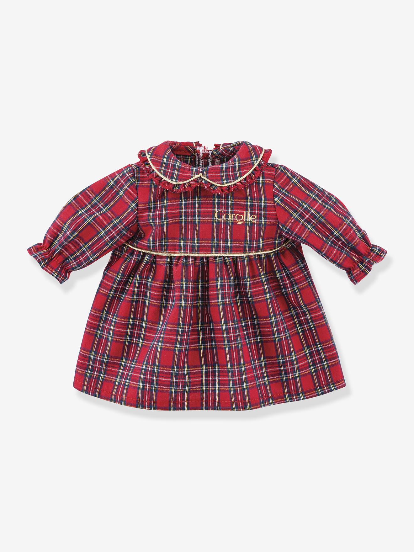 Jurk voor COROLLE-pop in feeststemming COROLLE rood afbeelding