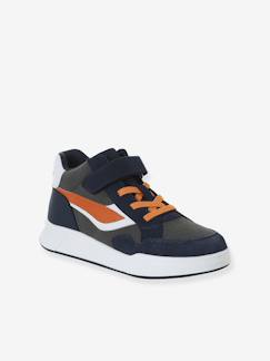 Schoenen-Jongen schoenen 23-38-Sneakers, gympen-Hoge baskets met klittenband en elastische veters voor kinderen, kleuterschoolcollectie