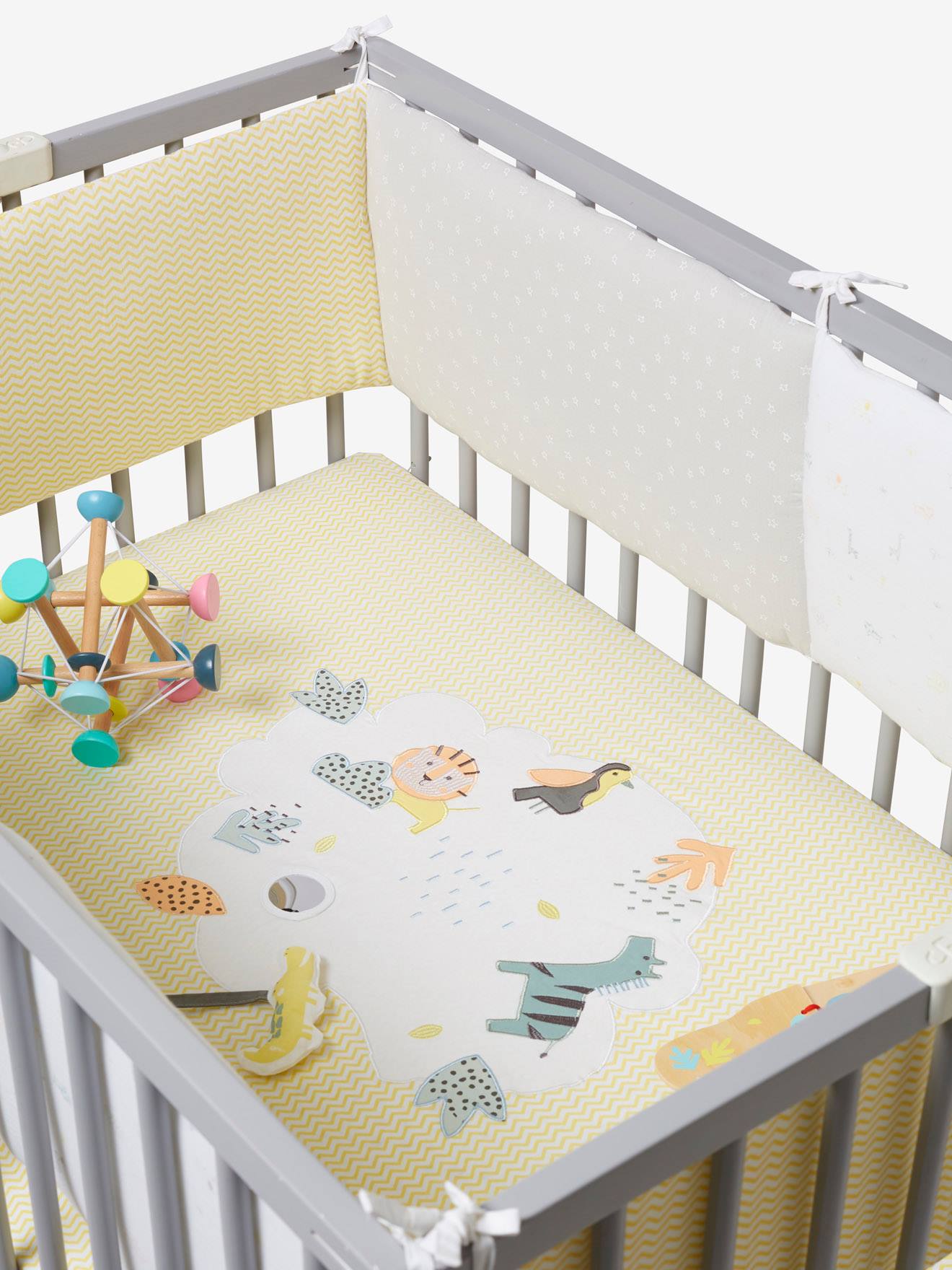 Set Van 2 Hoezen Voor Boxkleden Color Jungle Jungle En Sterren Verzorging