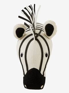 Linnengoed en decoratie-Zebra muurtrofee