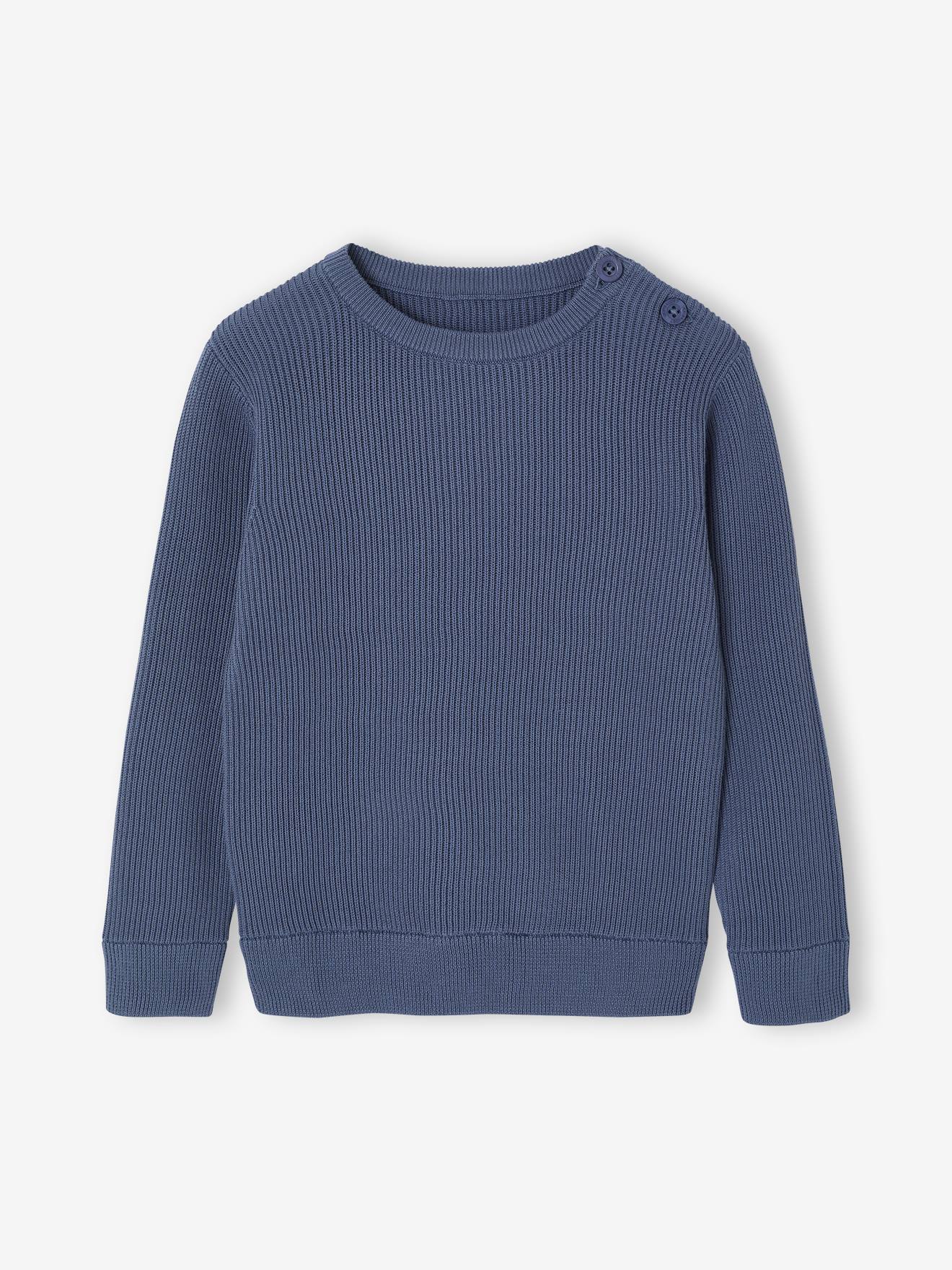 Jongenstrui van tricot leiblauw afbeelding