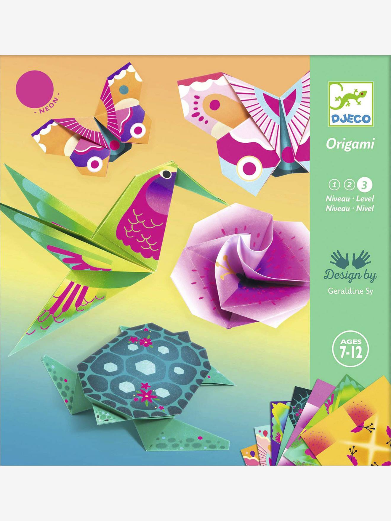 Origami Les tropiques DJECO groen afbeelding