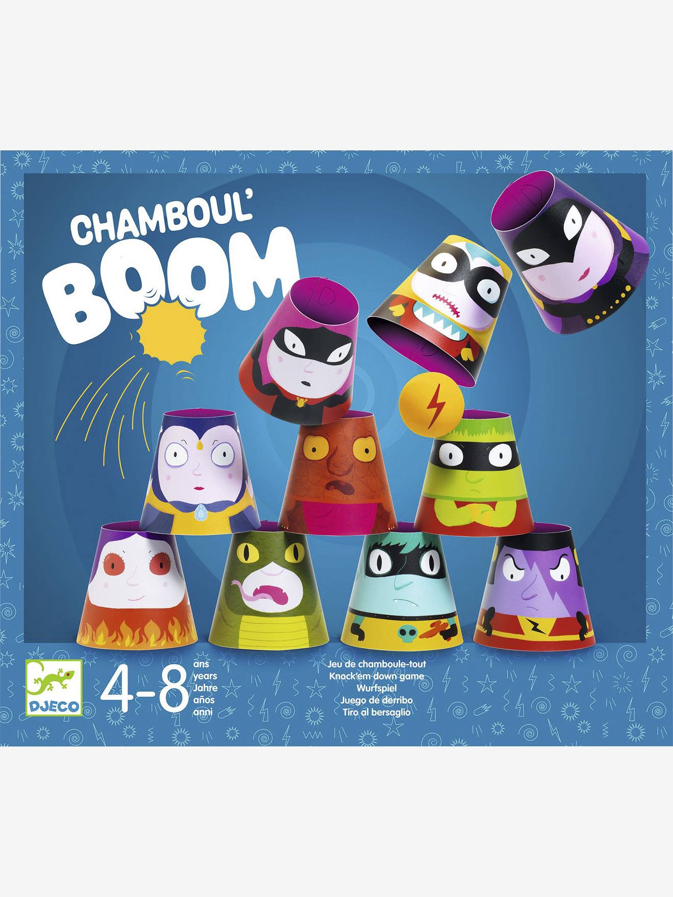 DJECO Chamboul Boom spel blauw afbeelding