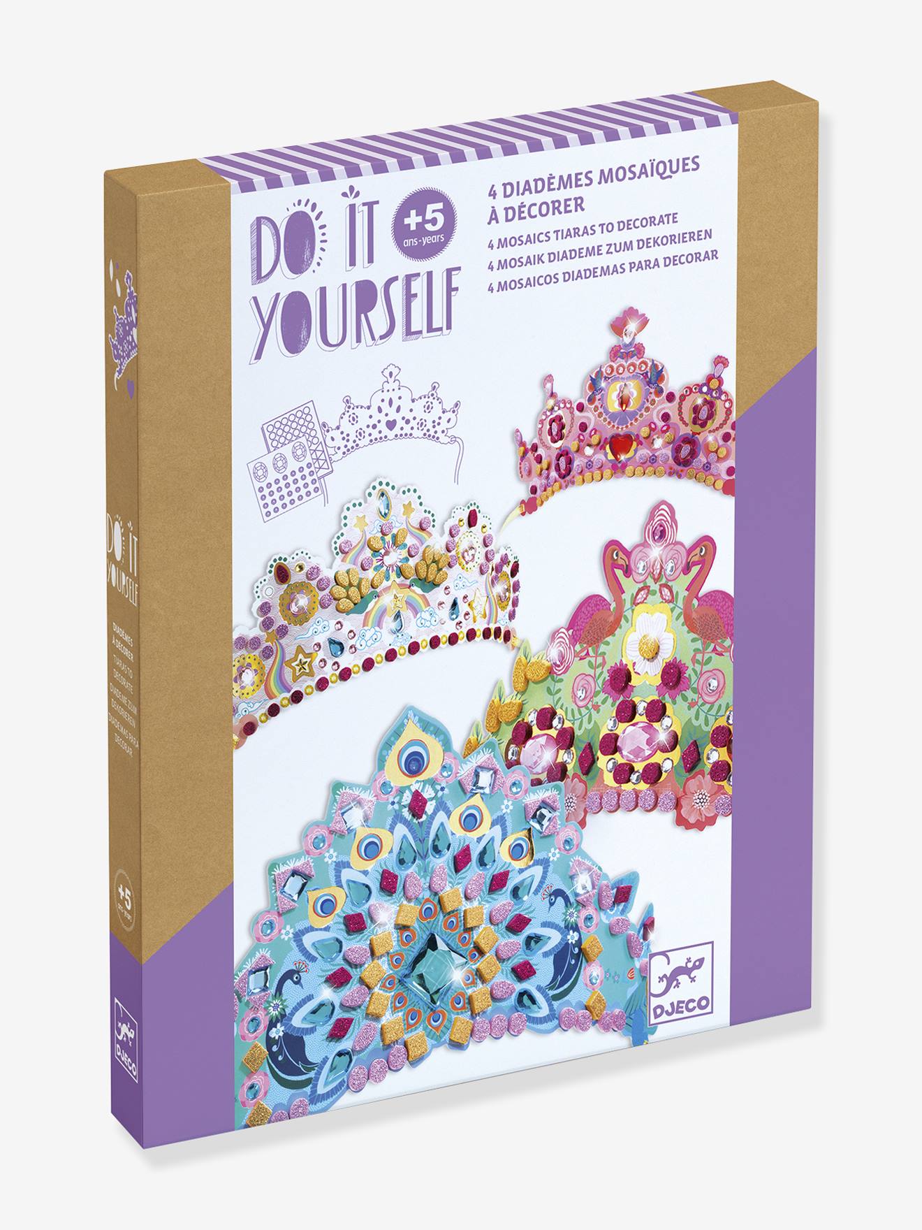 Creatieve set Als een DJECO-prinses meerkleurig afbeelding