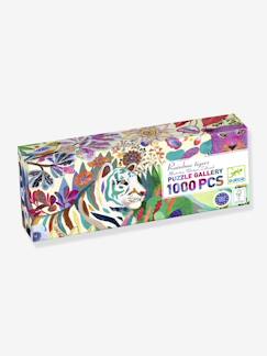 Speelgoed-Puzzelgalerij 1000 stuks - regenboog tijger DJECO