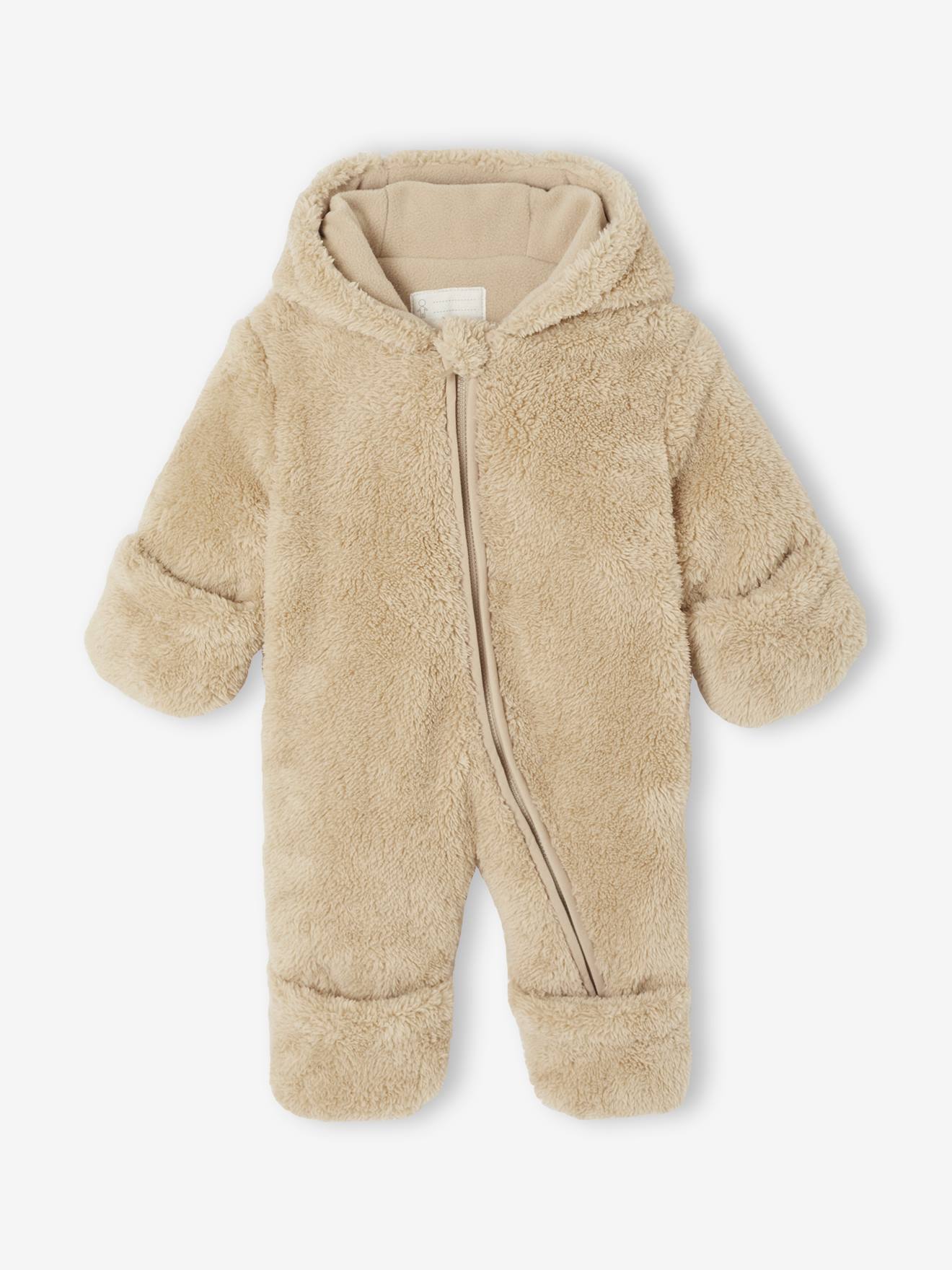 Combi-pilote naissance en micropolaire zandbeige afbeelding