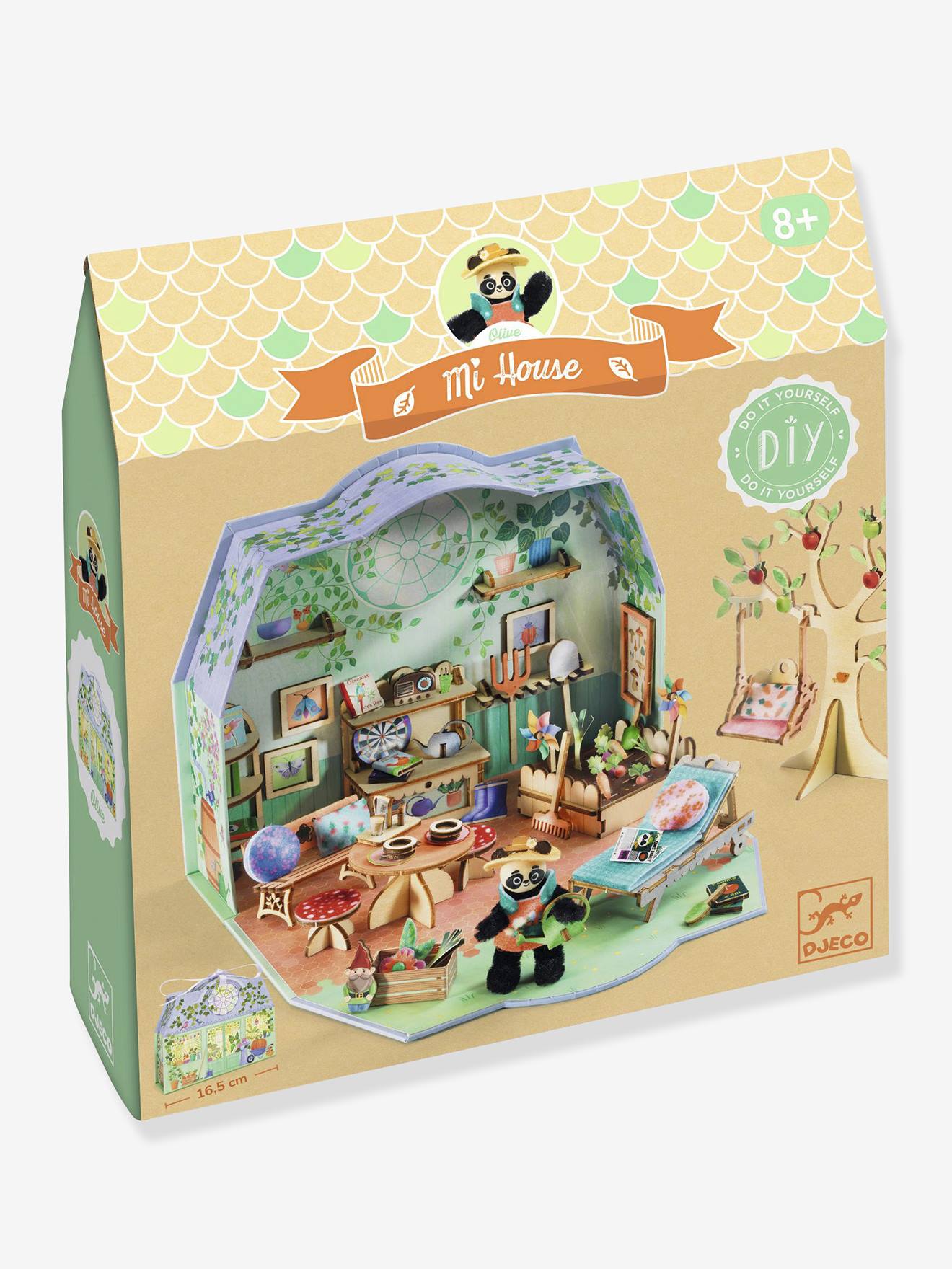 Creatieve set Mi house DJECO groen afbeelding