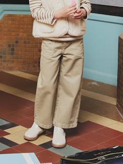 -Wijd uitlopende broek voor meisjes medium Morpho