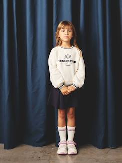 Sportieve meisjesskort in tennisstijl  - vertbaudet enfant