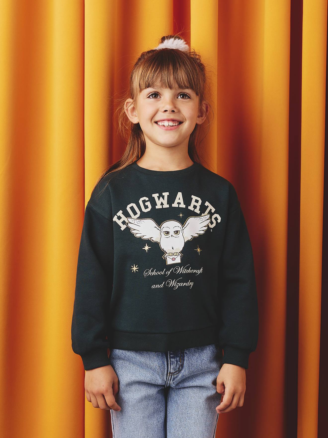Sweater meisje HARRY POTTER® dennen afbeelding