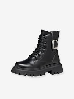 Schoenen-Meisje shoenen 23-38-Boots, laarsjes-Hoge schonen J56M6C-J MAQUINNENS GIRL GEOX