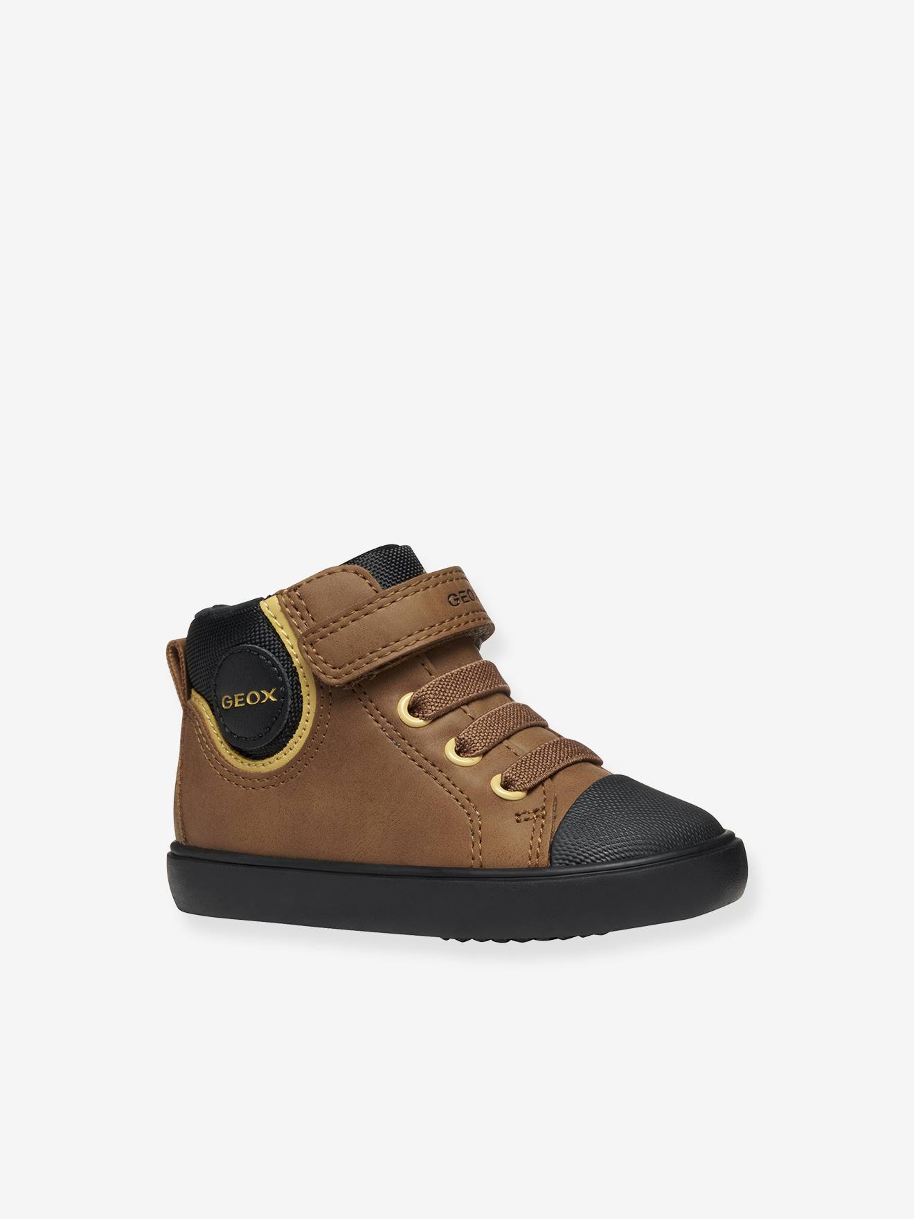 Halfhoge baskets B GISLI BOY B461NC0 GEOX® bruin afbeelding