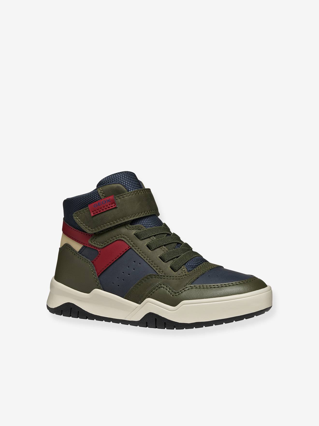 Baskets J367RE0 - J PERTH JONGEN GEOX kaki afbeelding