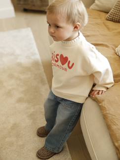 Baby-Babyset met sweater en wijde jeans