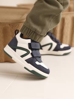 Schoenen-Baby schoenen 17-26-Loopt jongen 19-26-Hoge baskets met klittenband voor baby
