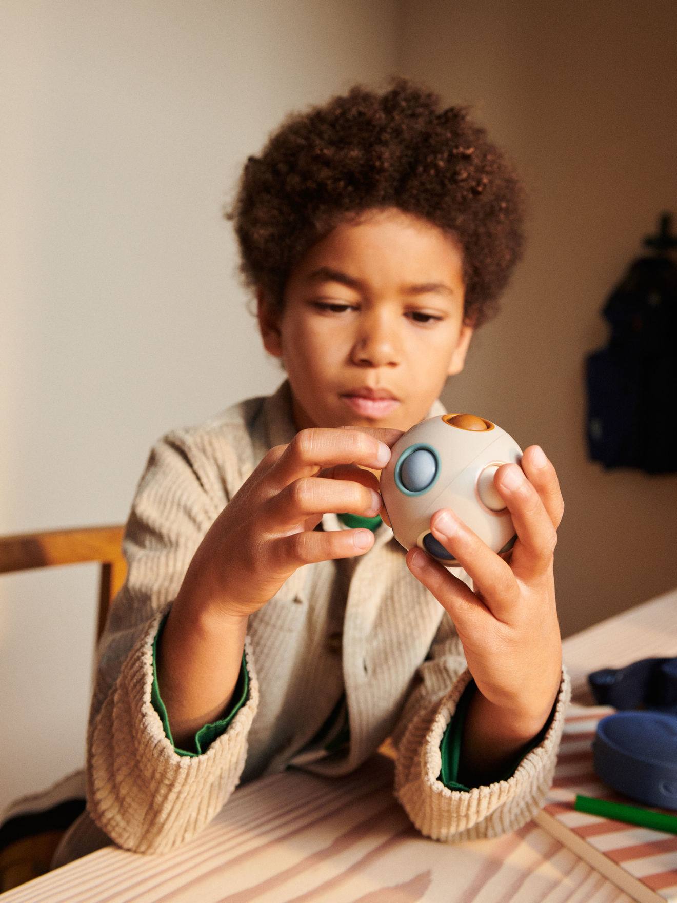 2 pop-it ballen Solene - LIEWOOD blauw afbeelding